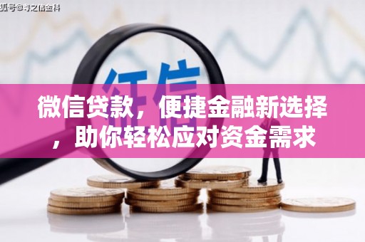 龙城微信贷款，便捷金融新选择，助你轻松应对资金需求